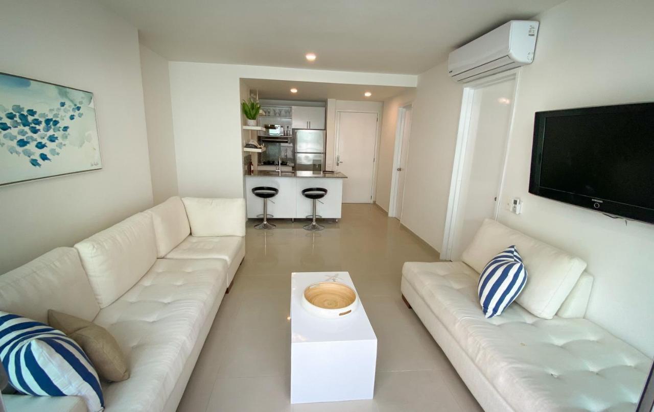 Vista Al Mar En Cartagena , Apartamento En Morros Cartagène Extérieur photo